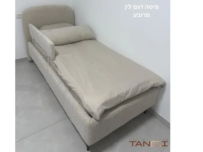 מיטה דגם לין מרובע