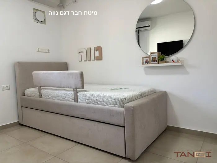 מיטת חבר דגם נווה כולל מזרונים