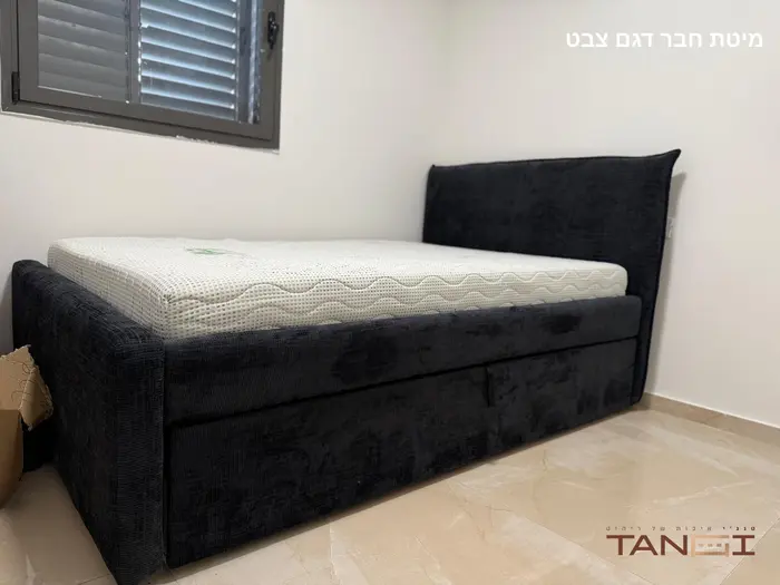 מיטה דגם צבט + מיטת חבר כולל מזרונים