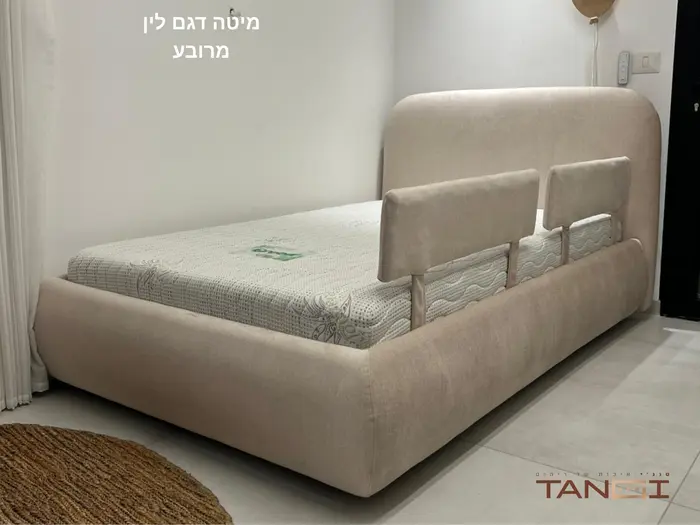 מיטה דגם לין מרובע