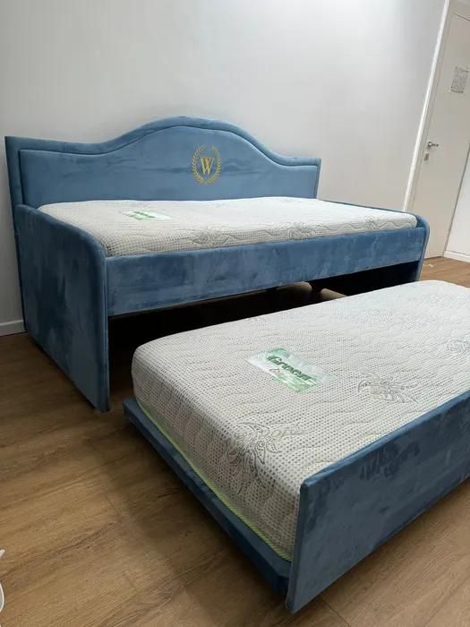 מיטת חבר דגם אהרון + מיטת רייזר כולל מזרונים