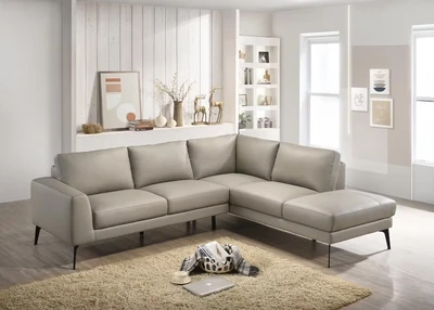 סלון עור פינתי דגם מונקו